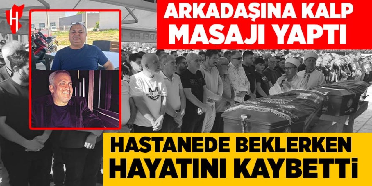 Arkadaşına kalp masajı yaptı:  Arkadaşını beklerken öldü