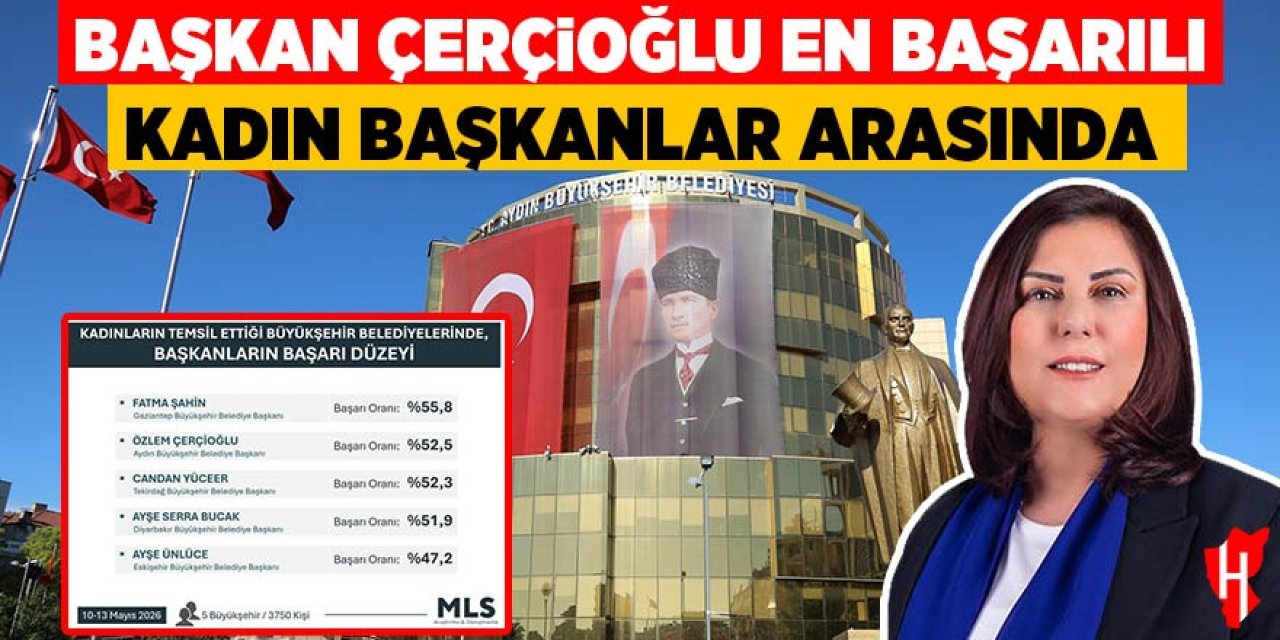 Başkan Çerçioğlu, en başarılı kadın belediye başkanları arasında
