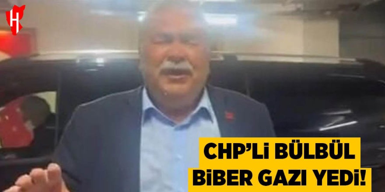 CHP’li Bülbül biber gazı yedi