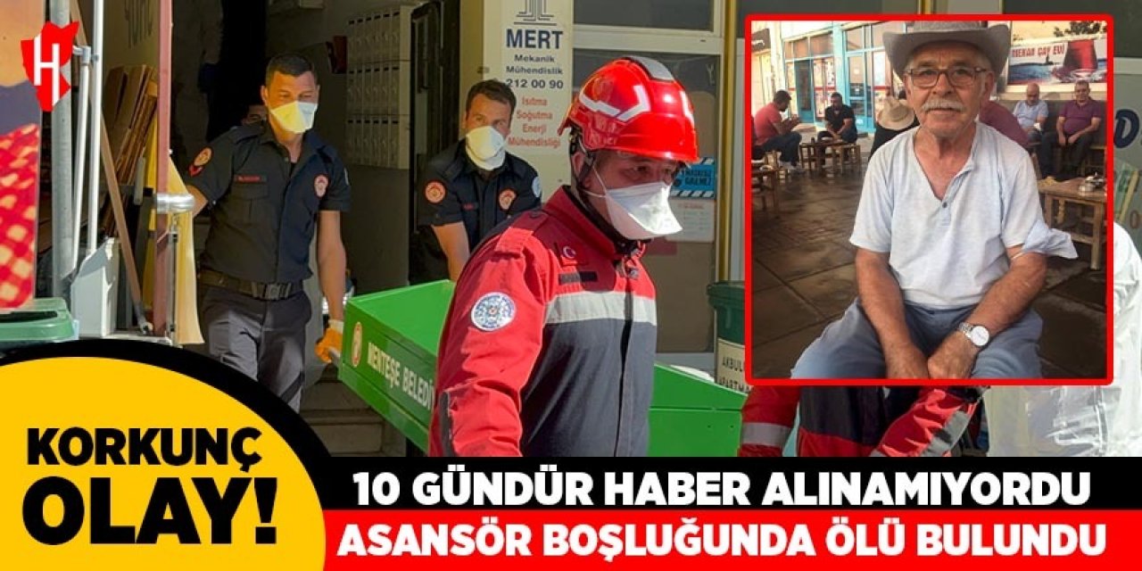 Kayıp yaşlı adam asansör boşluğunda ölü bulundu