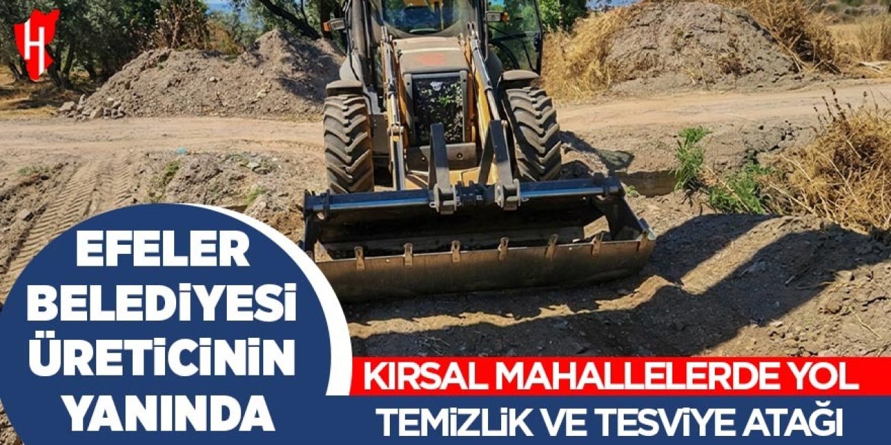 Efeler Belediyesi üreticinin yanında