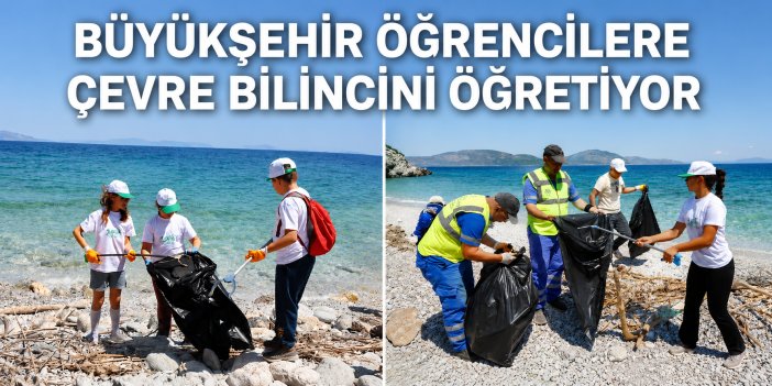 Aydın Büyükşehir öğrencilere çevre bilincini öğretiyor