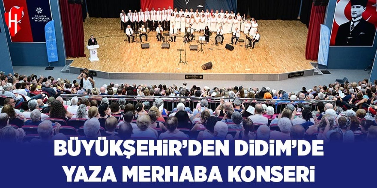 Aydın Büyükşehir’den Didim’de Yaza Merhaba Konseri