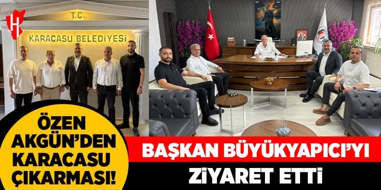 Özen Akgün’den Karacasu çıkarması! Başkan Büyükyapıcı’yı ziyaret etti