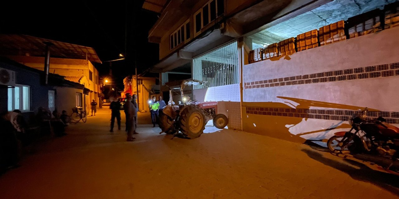 Nazilli’de traktörün altında kalan sürücü ağır yaralandı
