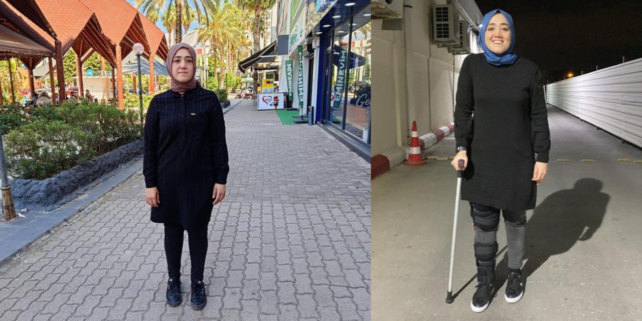 Genç kadından yanlış ameliyat iddiası: "Sağ ayağım yerine sol ayağımı ameliyat ettiler"