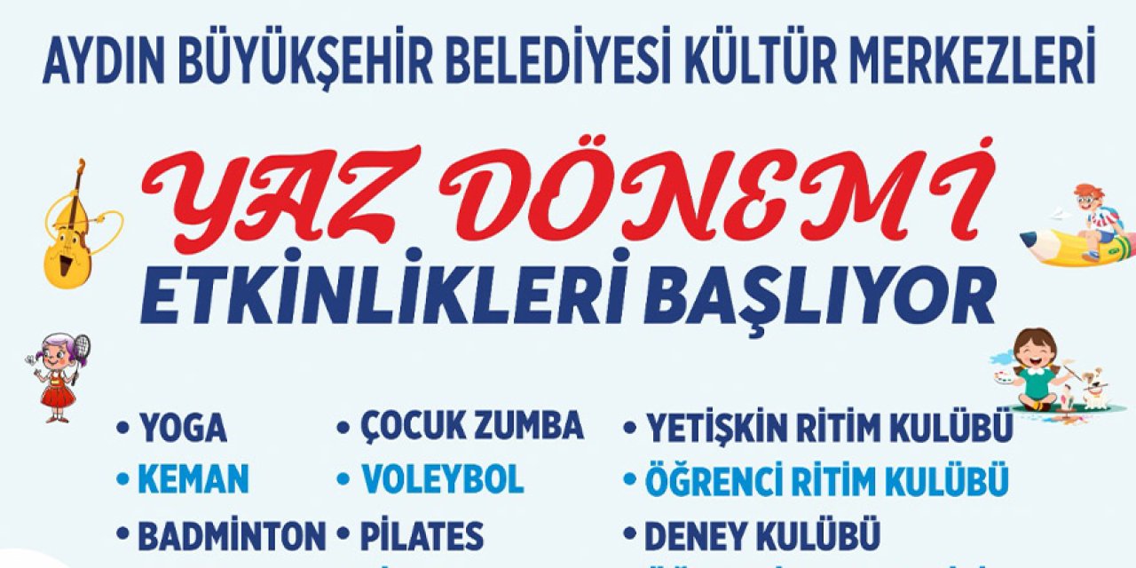 Aydınlı çocuklar bu yaz hem eğlenecek hem öğrenecek!