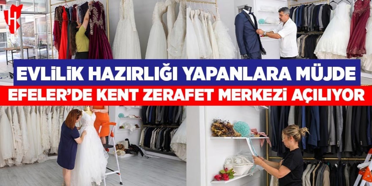 Evlilik hazırlığı yapanlara müjde! Efeler'de Kent Zerafet Merkezi açılıyor
