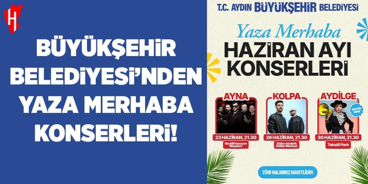 Başkan Çerçioğlu: "Yaza Merhaba Konserlerimize tüm vatandaşlarımızı davet ediyorum"