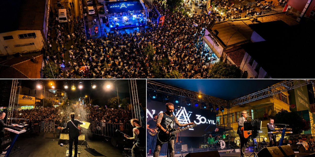 Nazilli’de yaza merhaba konserinde Ayna rüzgarı