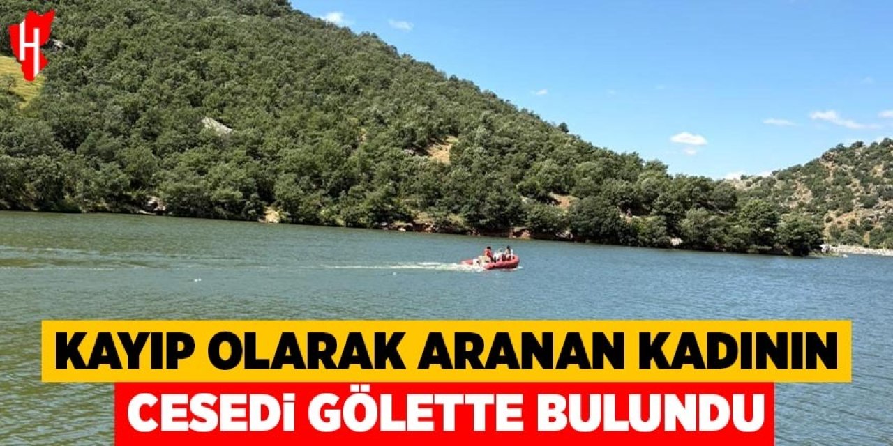 Kayıp olarak aranan kadının cesedi gölette bulundu