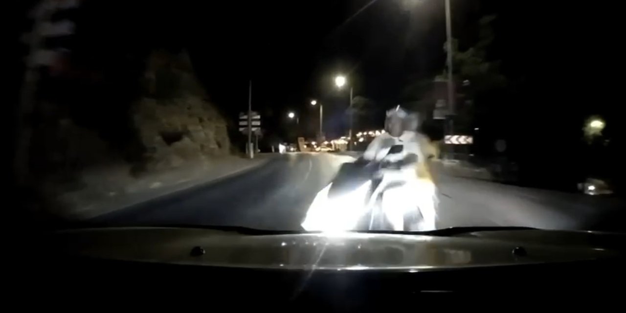 İki kişinin hayatını kaybettiği kazanın görüntüleri ortaya çıktı!