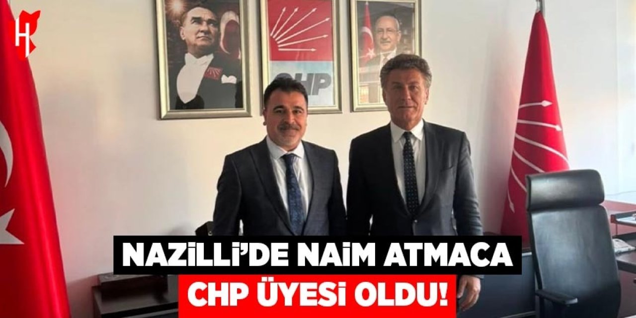 Naim Atmaca yeniden CHP üyesi oldu!