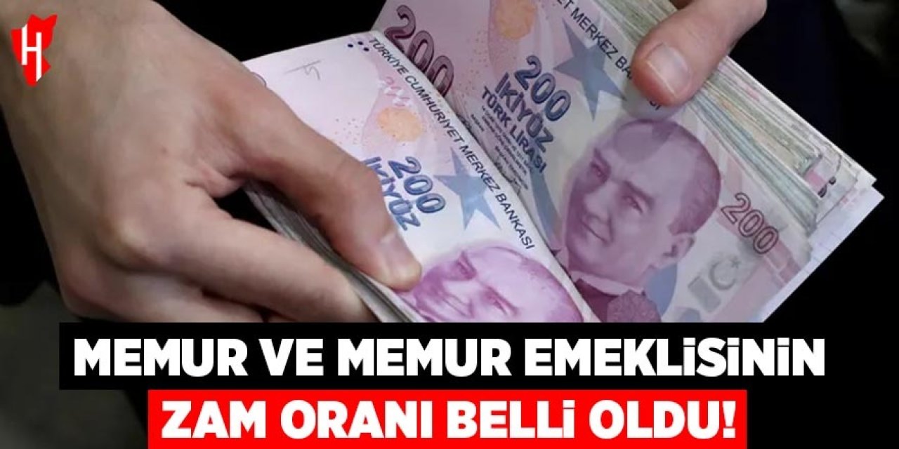 Memur ve memur emeklisinin beklediği zam oranı belli oldu