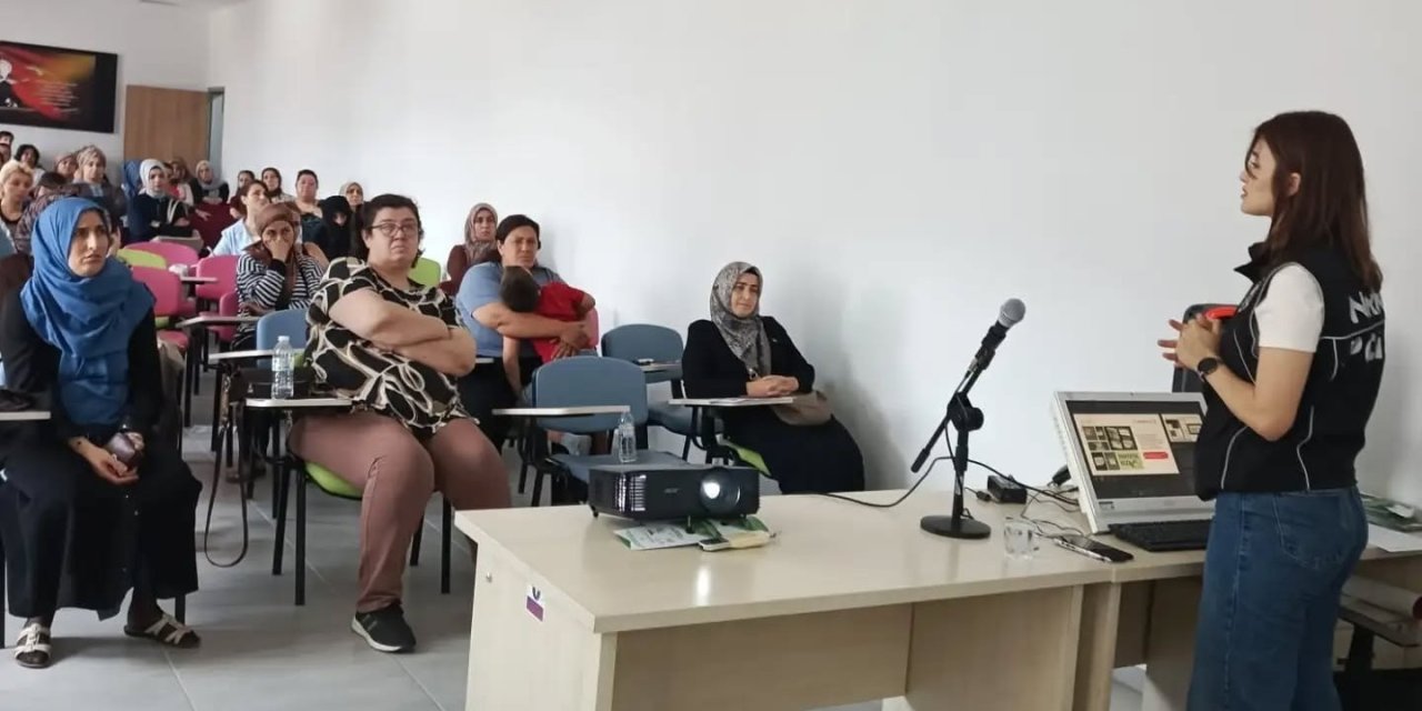 Nazilli’de kadın sağlığı, narkotik ve mahremiyet eğitimi!
