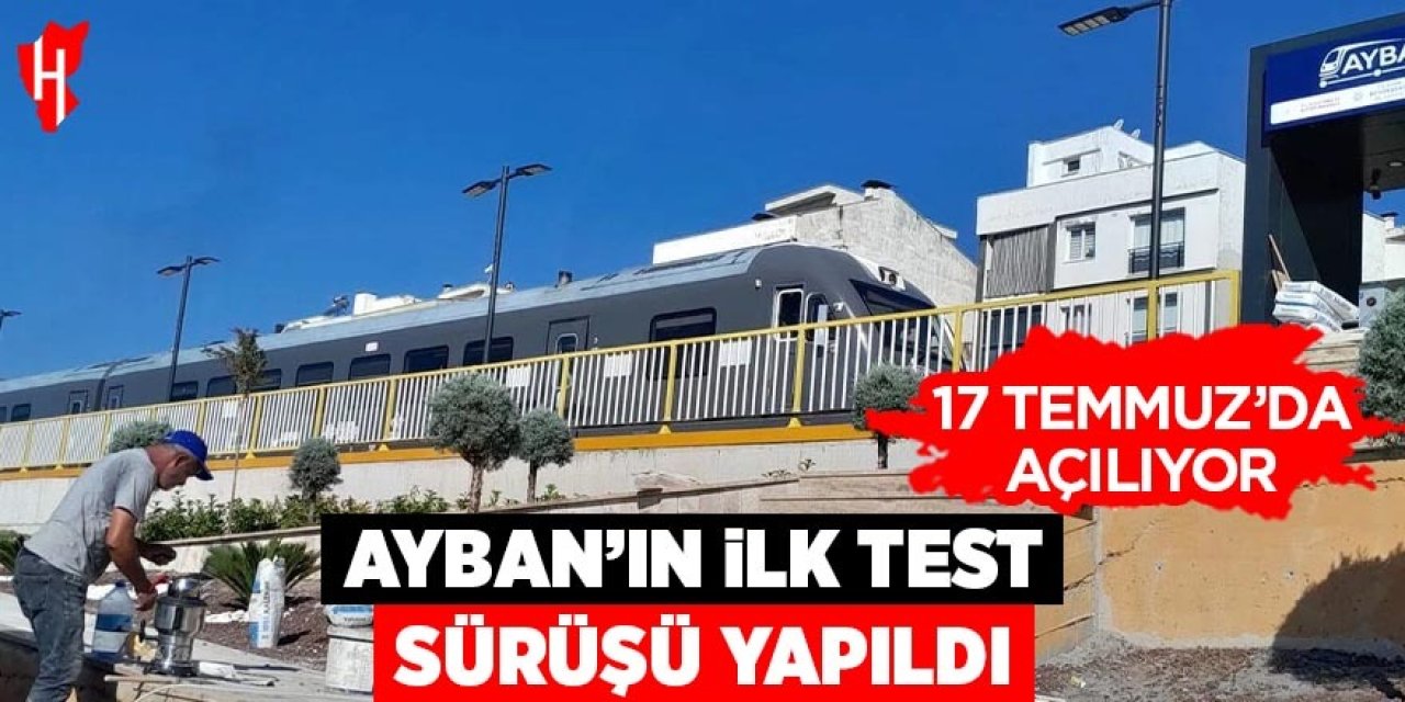 AYBAN'ın ilk test sürüşü yapıldı