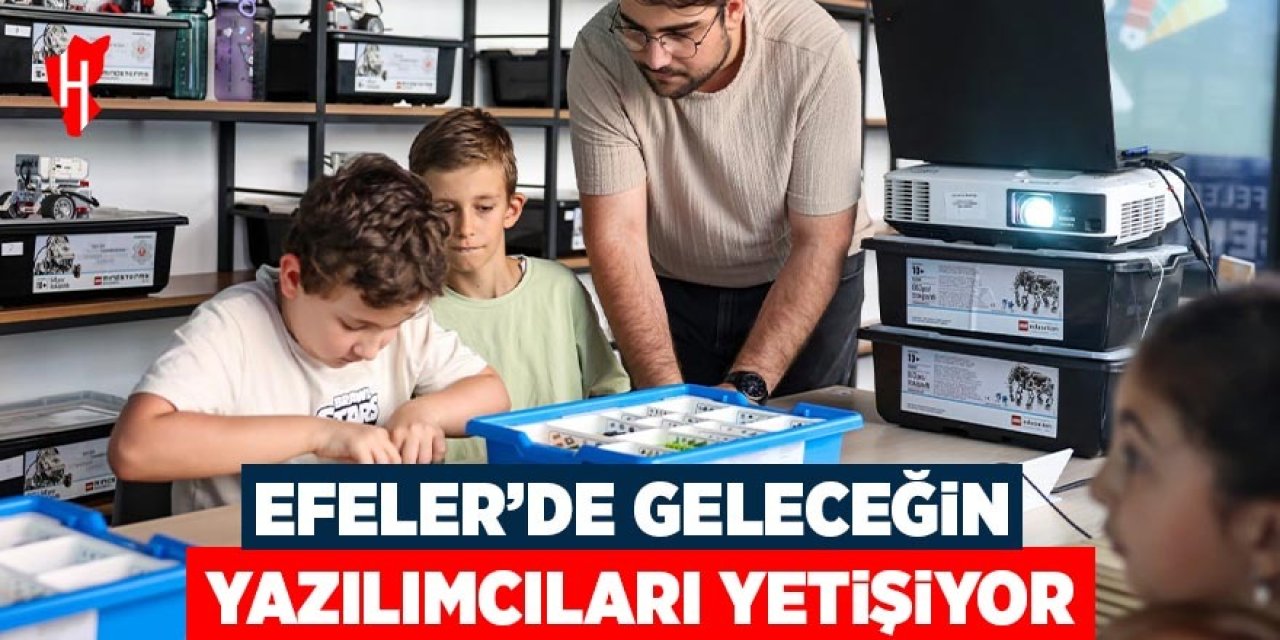 Efeler'de geleceğin yazılımcıları yetişiyor