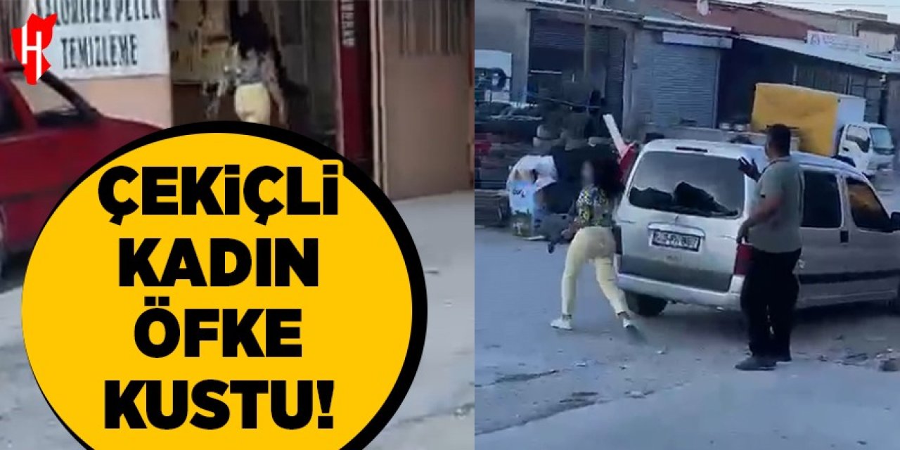 Sevgilisine sinirlenen kadın çekiçle öfke kustu