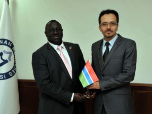 Gambia Büyükelçisi Badjie, ADÜ’yü Ziyaret Etti