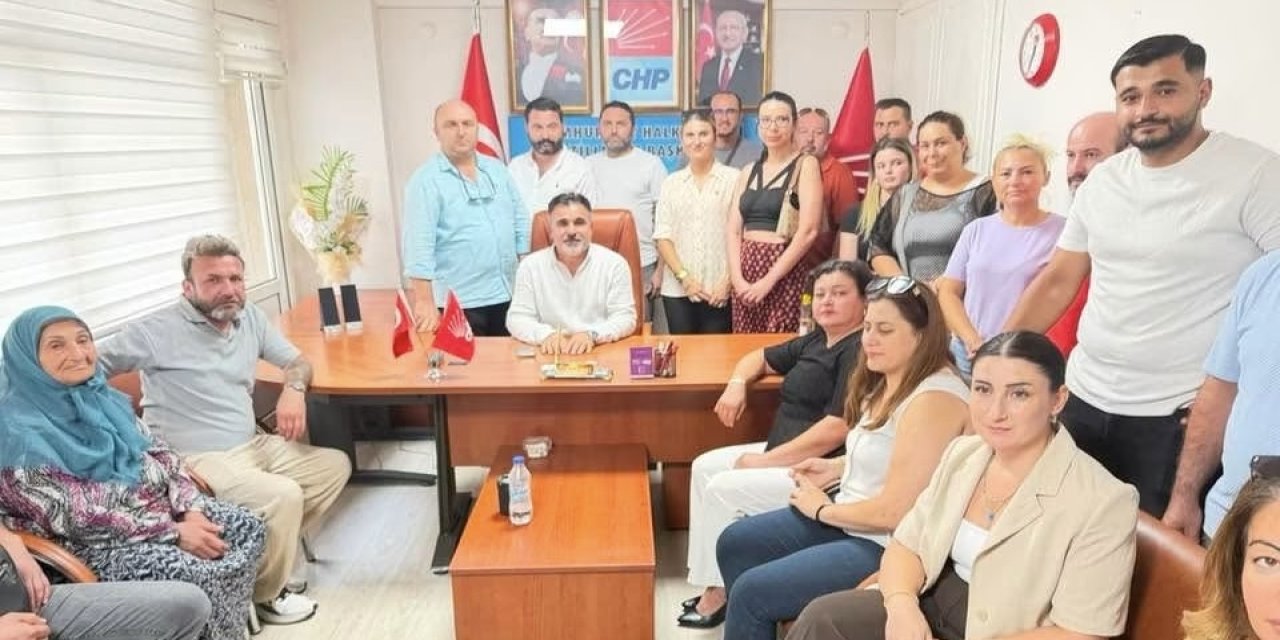 CHP Nazilli’de ilk toplantı gerçekleştirildi! Kılıçdaroğlu posteri asıldı