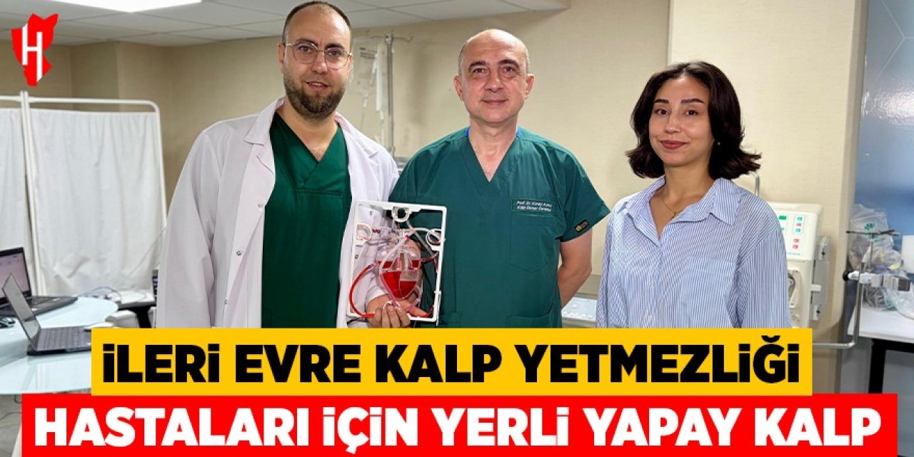 İleri evre kalp yetmezliği hastaları için yerli ‘yapay kalp'