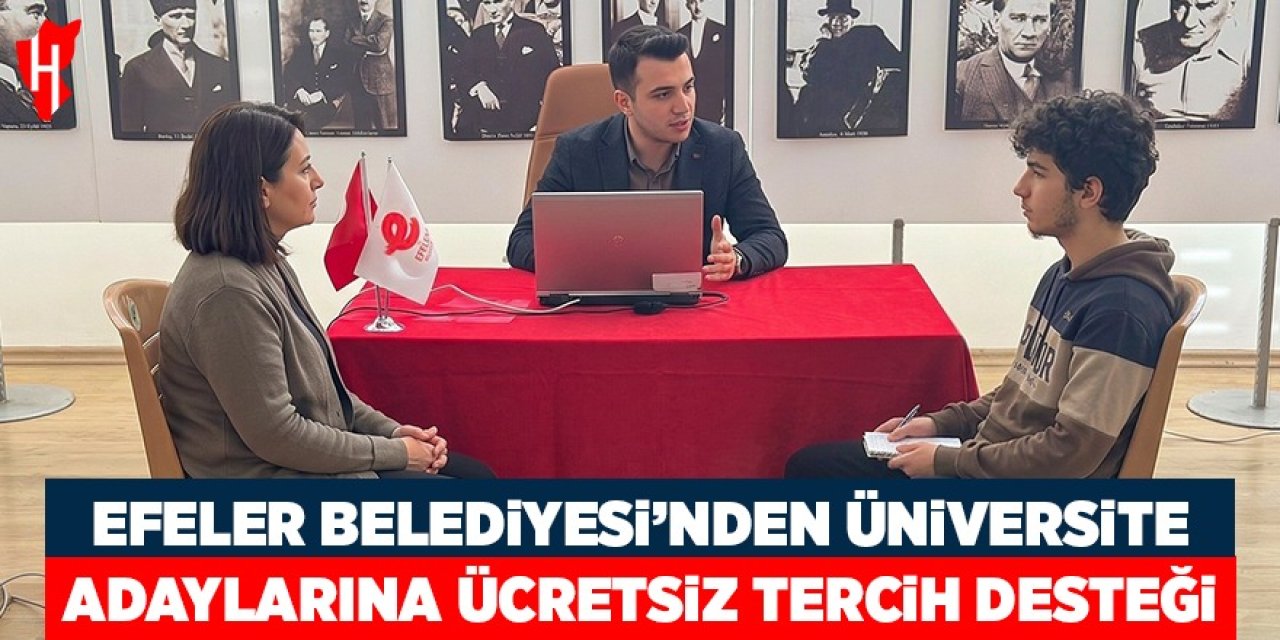 Efeler Belediyesi'nden üniversite adaylarına ücretsiz tercih desteği