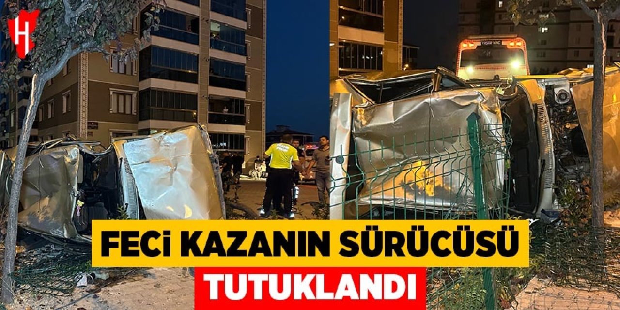 Feci kazanın sürücüsü tutuklandı