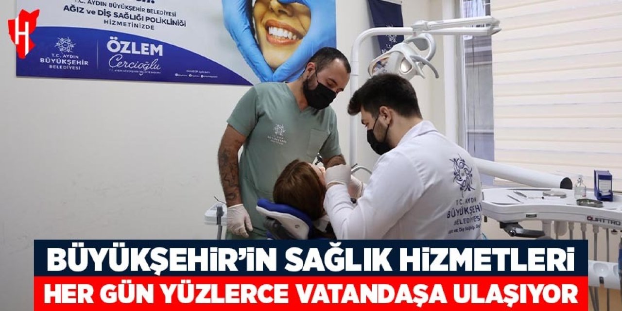 Büyükşehir Belediyesi sağlık hizmetlerini her gün yüzlerce vatandaşa ulaştırıyor