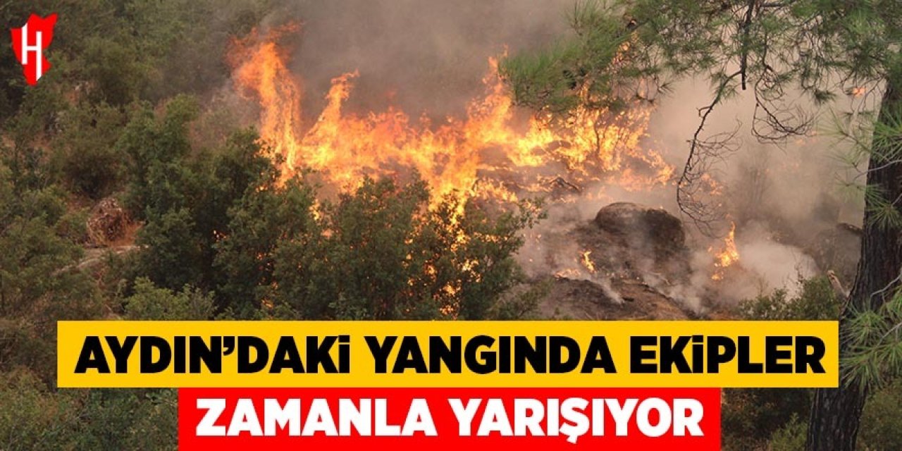 Aydın'da ekipler zamana karşı yarışıyor