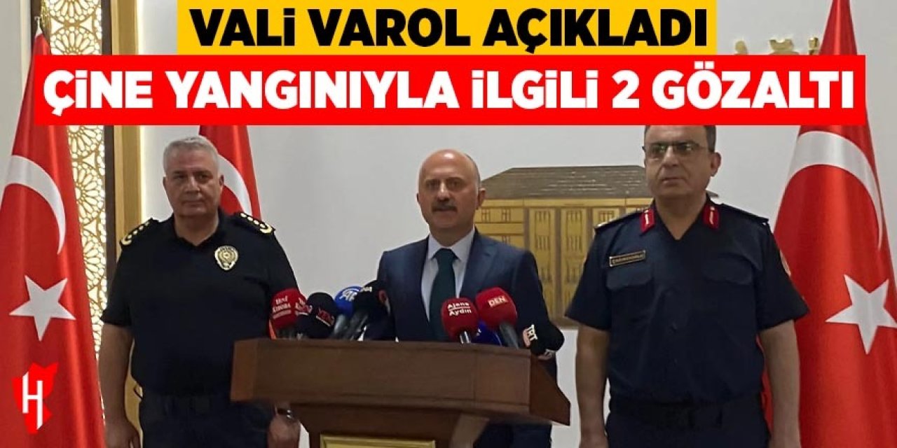 Vali Varol açıkladı: Çine yangınıyla ilgili 2 gözaltı