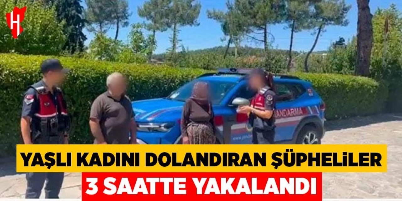 JASAT dedektifleri yaşlı kadını dolandıran şüphelileri 3 saatte yakaladı