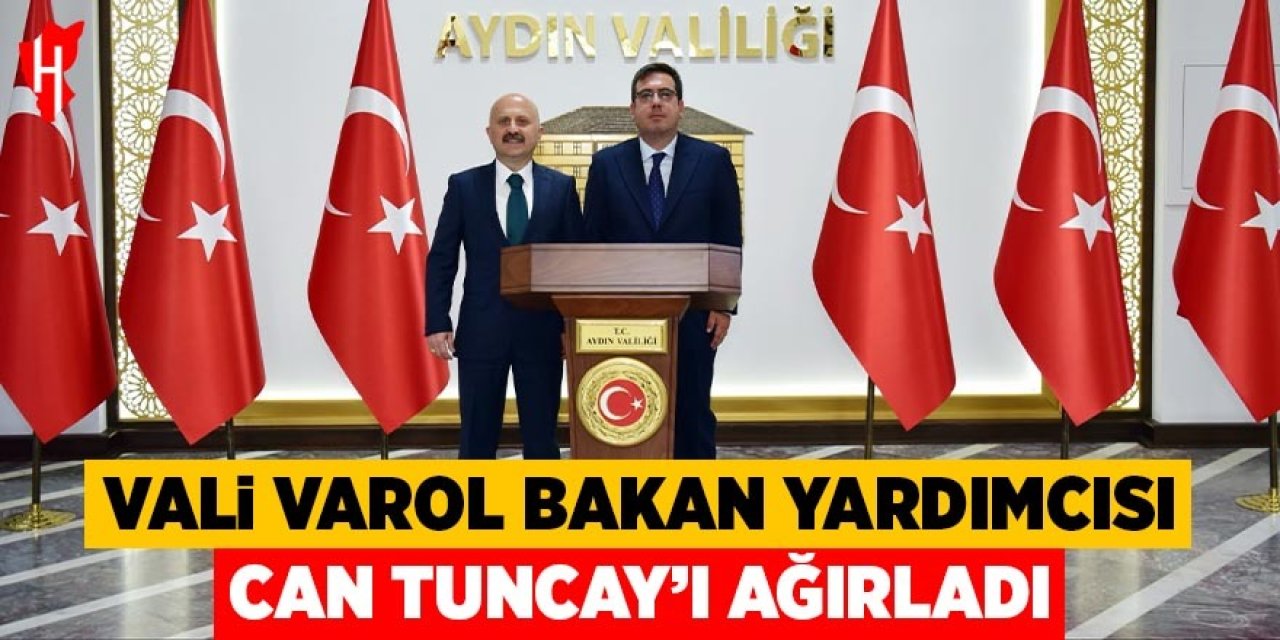 Vali Varol, Adalet Bakan Yardımcısı Can Tuncay'ı ağırladı