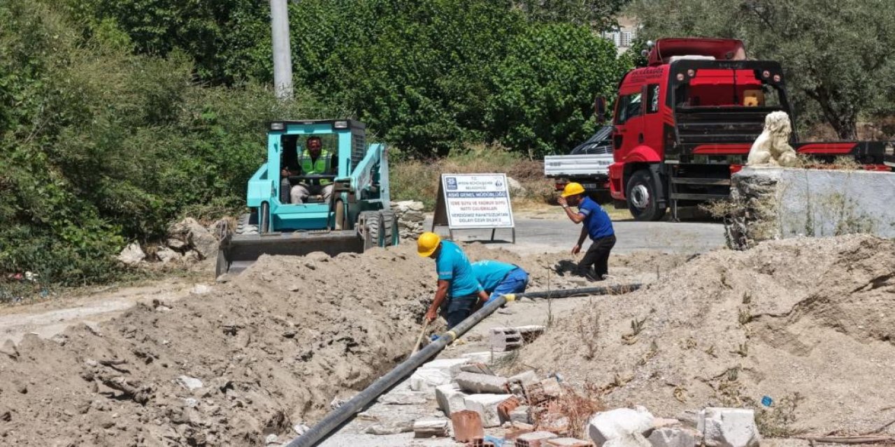 ASKİ o ilçede içme suyu hattını yeniliyor!
