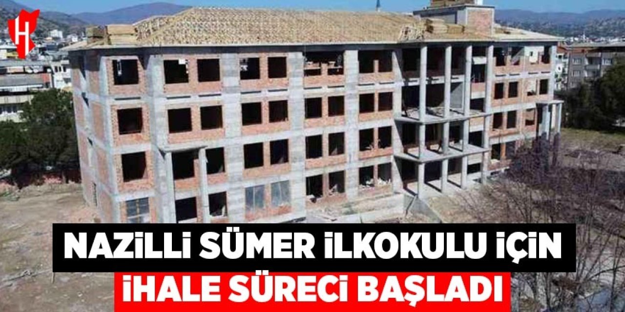 Nazilli Sümer İlkokulu için ihale süreci başladı