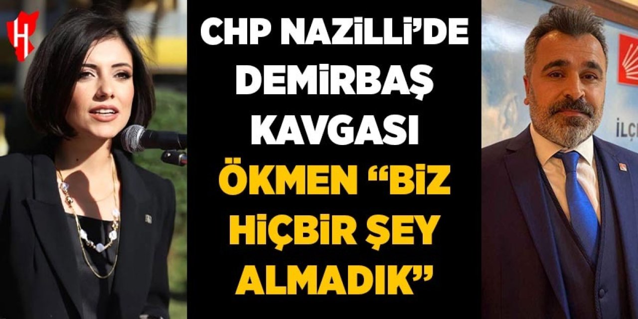 CHP Nazilli'de demirbaş kavgası