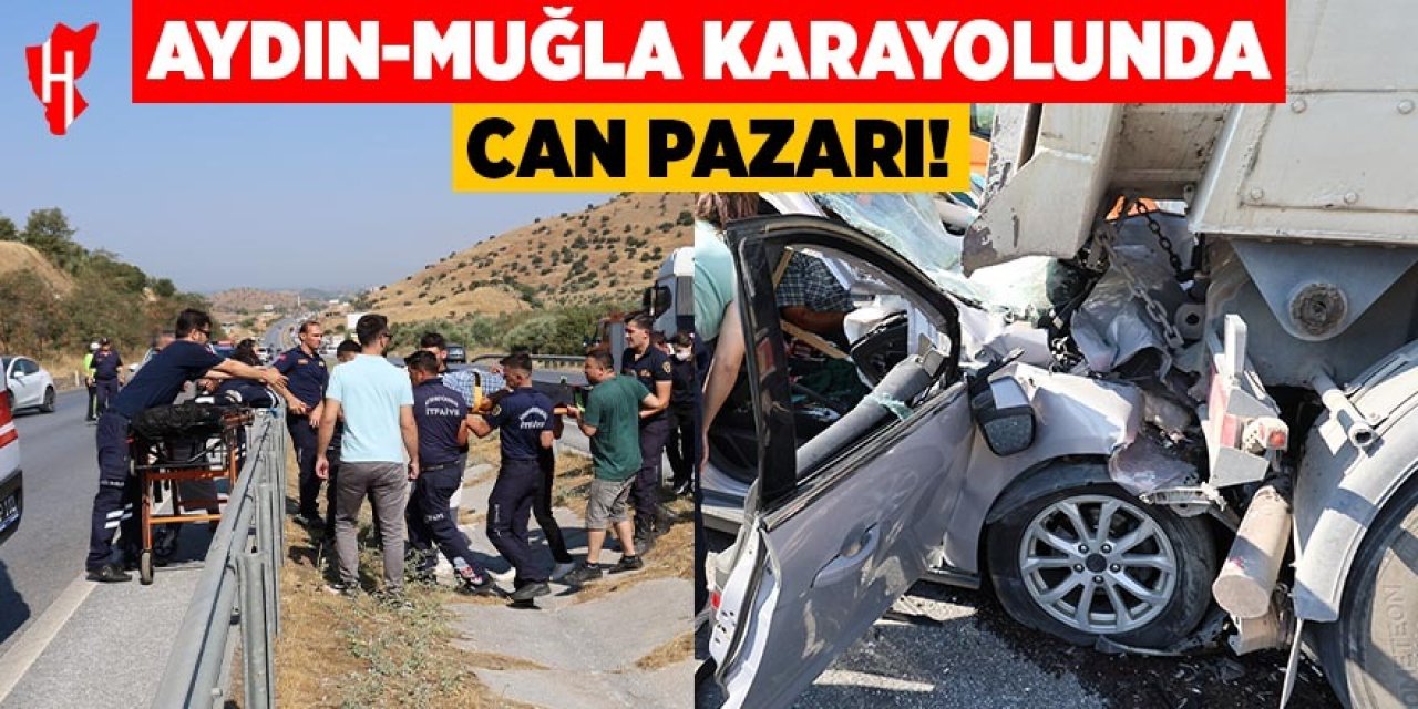 Aydın-Muğla karayolunda can pazarı