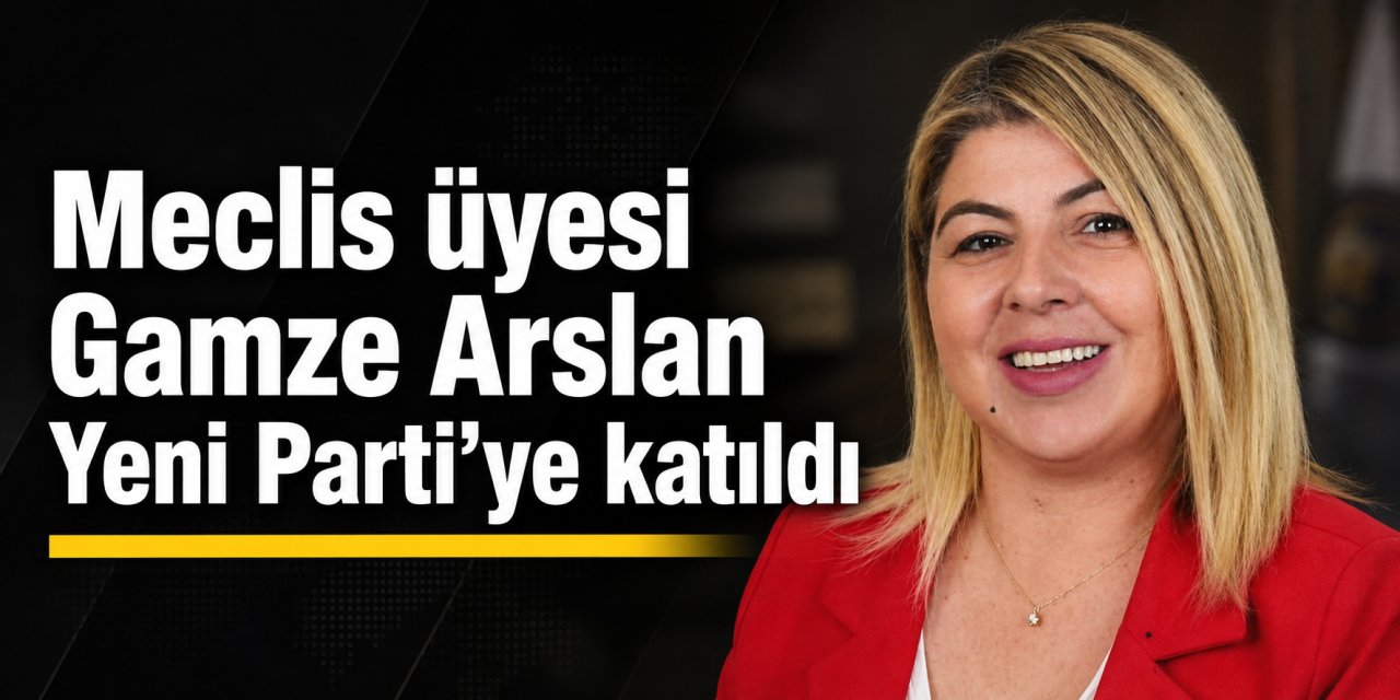 Nazilli’de meclis üyesi Gamze Arslan Yeni Parti’ye katıldı