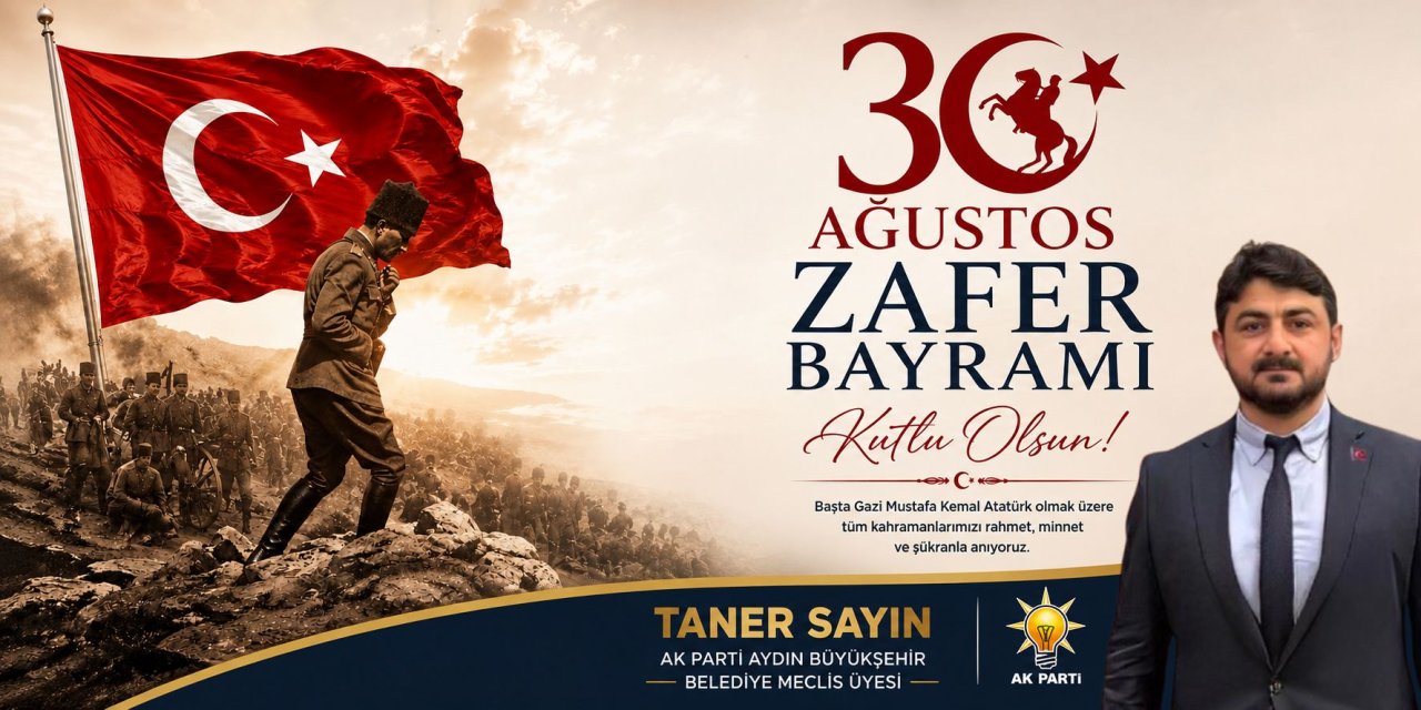 AK Parti Aydın Büyükşehir Belediye Meclisi Üyesi Taner Sayın