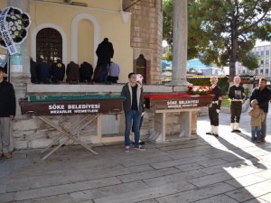 Söke’de Fehmi Kıvanç ve Hikmet Matur Toprağa Verildi