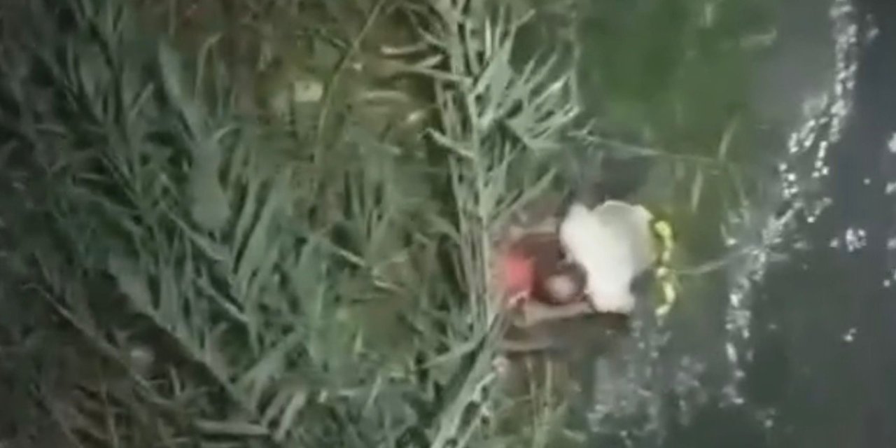 Nazilli'de nehre atlayan kişi itfaiye operasyonuyla kurtarıldı