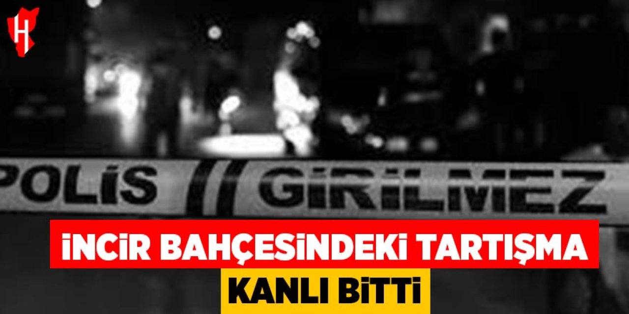 İncir bahçesindeki tartışma kanlı bitti