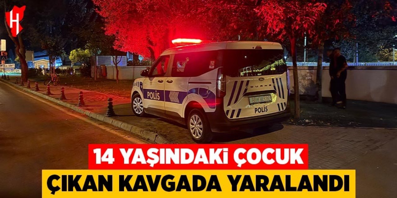 14 yaşındaki çocuk yaralandı