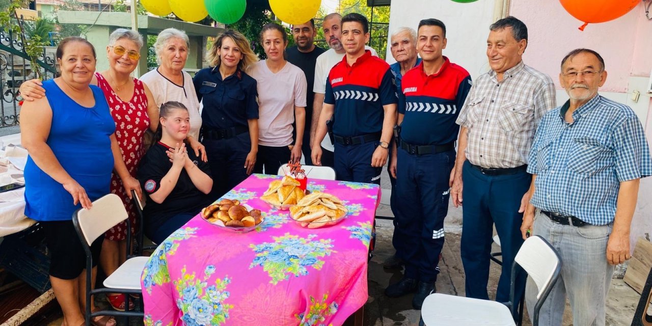 Nazilli’de Feyza’ya unutulmaz doğum günü sürprizi