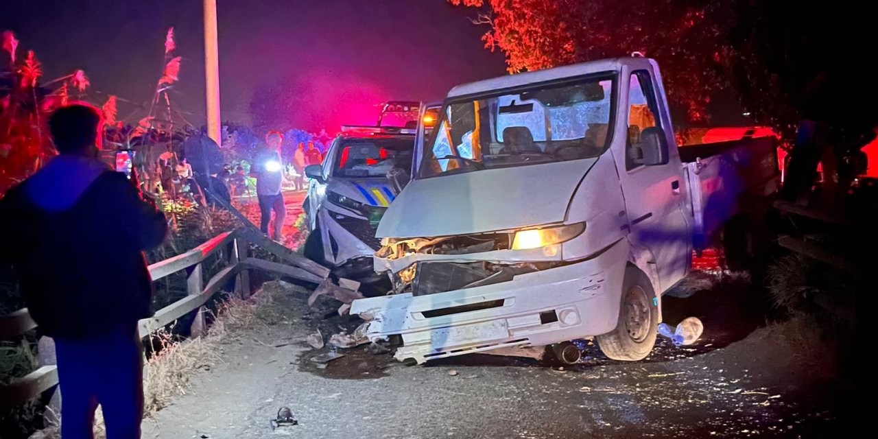 Nazilli’de kovalamaca kazayla bitti: 2’si polis 3 kişi yaralandı