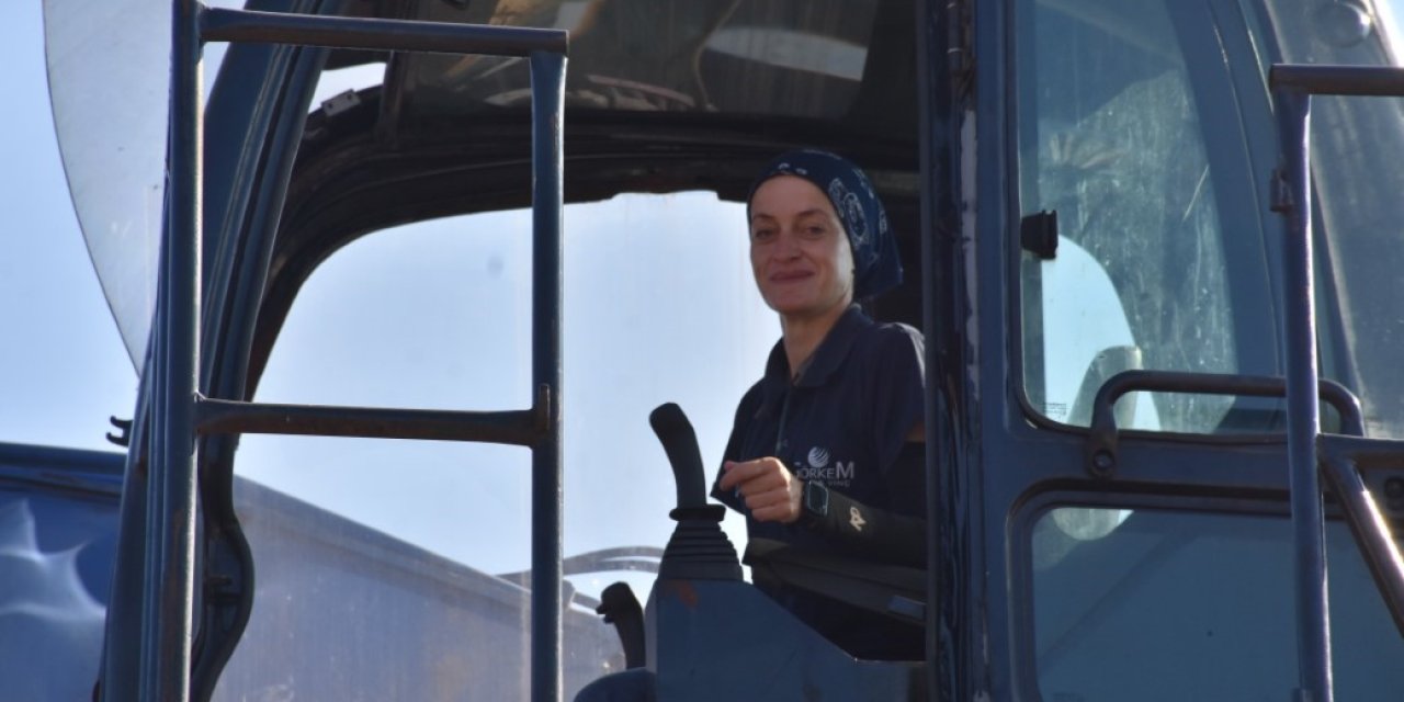 Önyargılara inat kabine oturdu: Şantiyelerin aranan ismi haline geldi