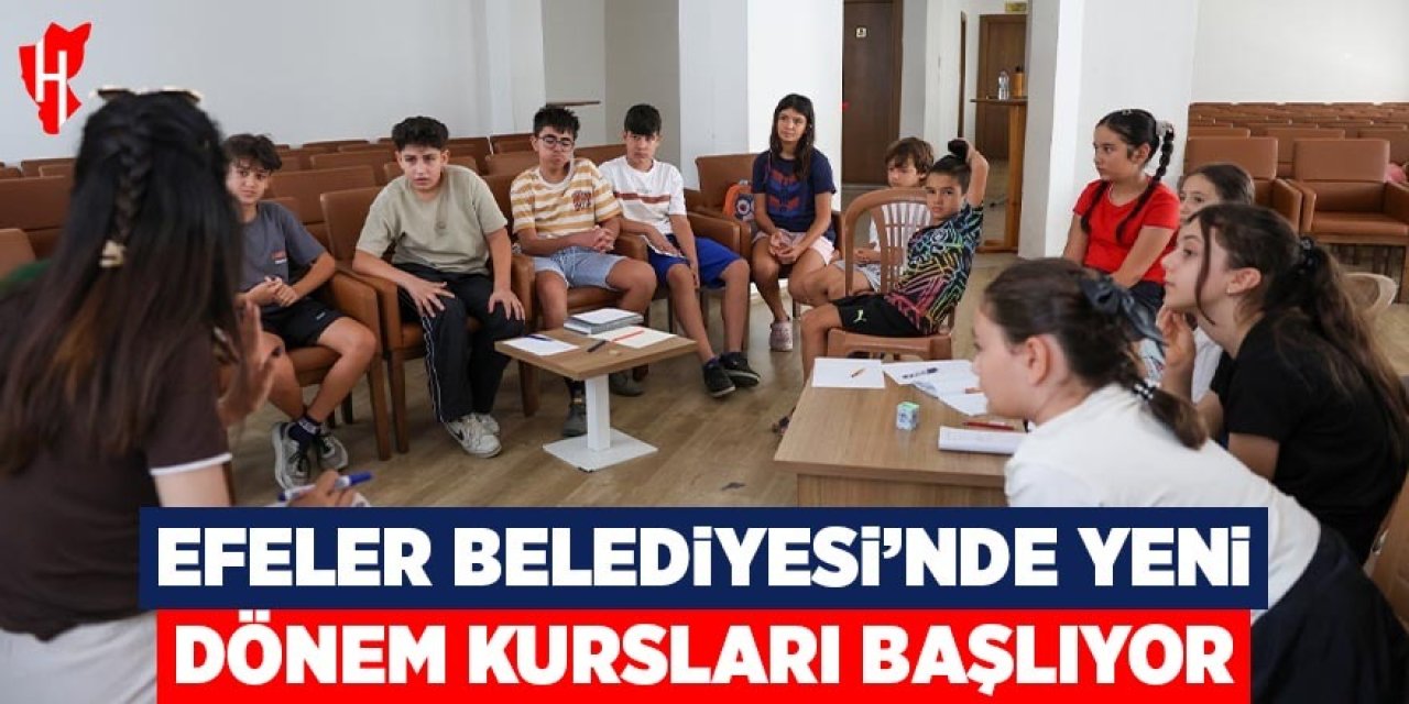 Efeler Belediyesi'nde yeni dönem kursları başlıyor