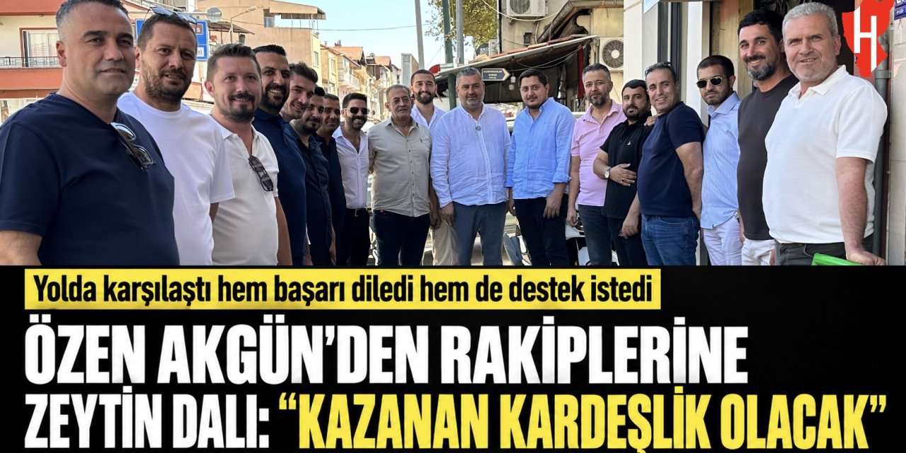 Yolda karşılaştı hem başarı diledi hem de destek istedi: Kazanan kardeşlik olacak
