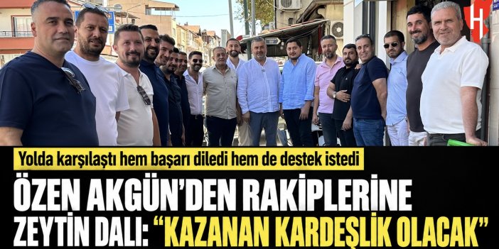 Yolda karşılaştı hem başarı diledi hem de destek istedi: Kazanan kardeşlik olacak