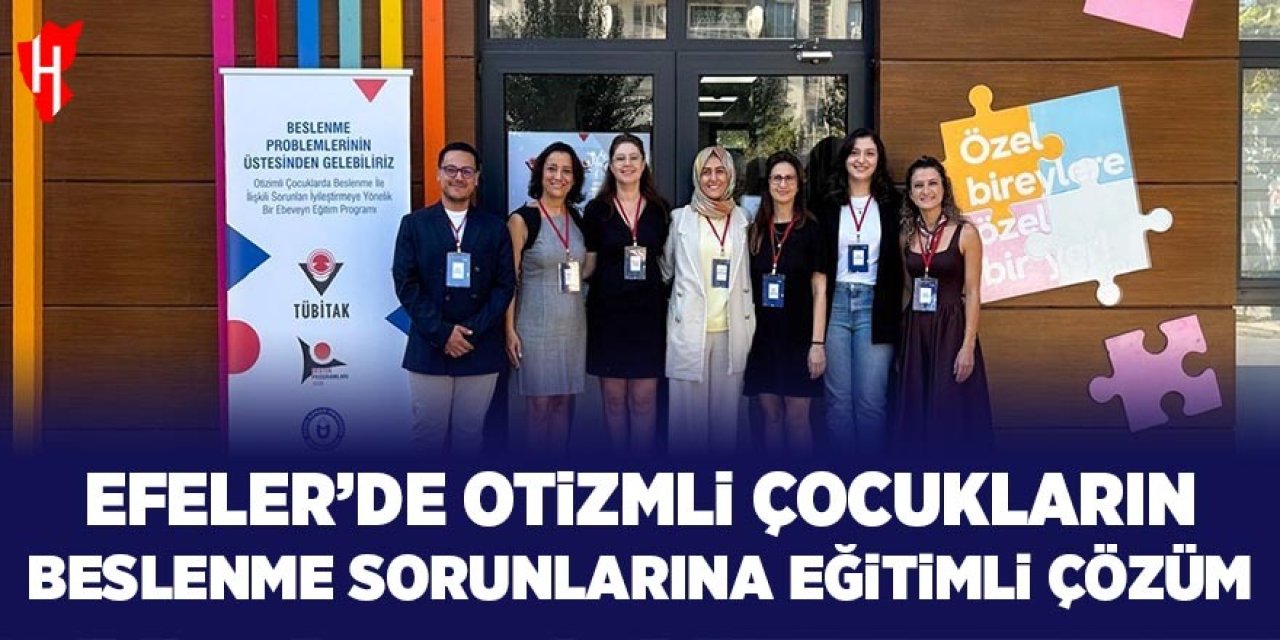 Efeler'de otizmli çocukların beslenme sorunlarına eğitimli çözüm