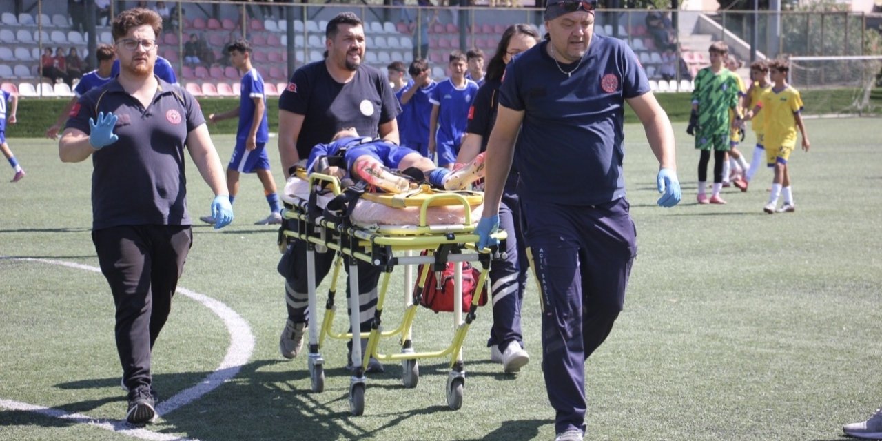 Sağlık memurunun ilk müdahalesi, çocuk sporcunun hayatını kurtardı